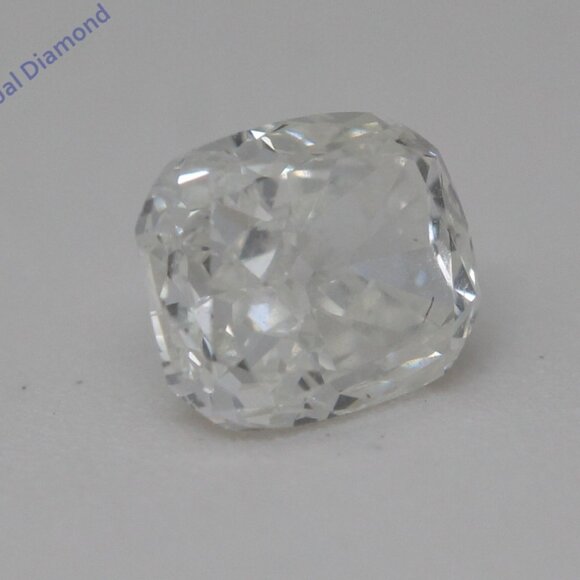 Cushion Natural Diamond Pendant 14K Gold (1.51 Ct H Si1) Egl C54200009 - Picture 5 of 6